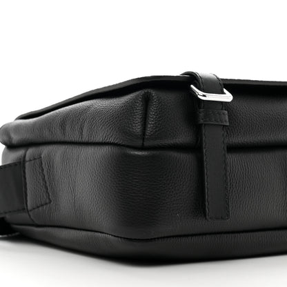 Loewe Soft Grained Calfskin XS Military Messenger Bag Black 8 of 9