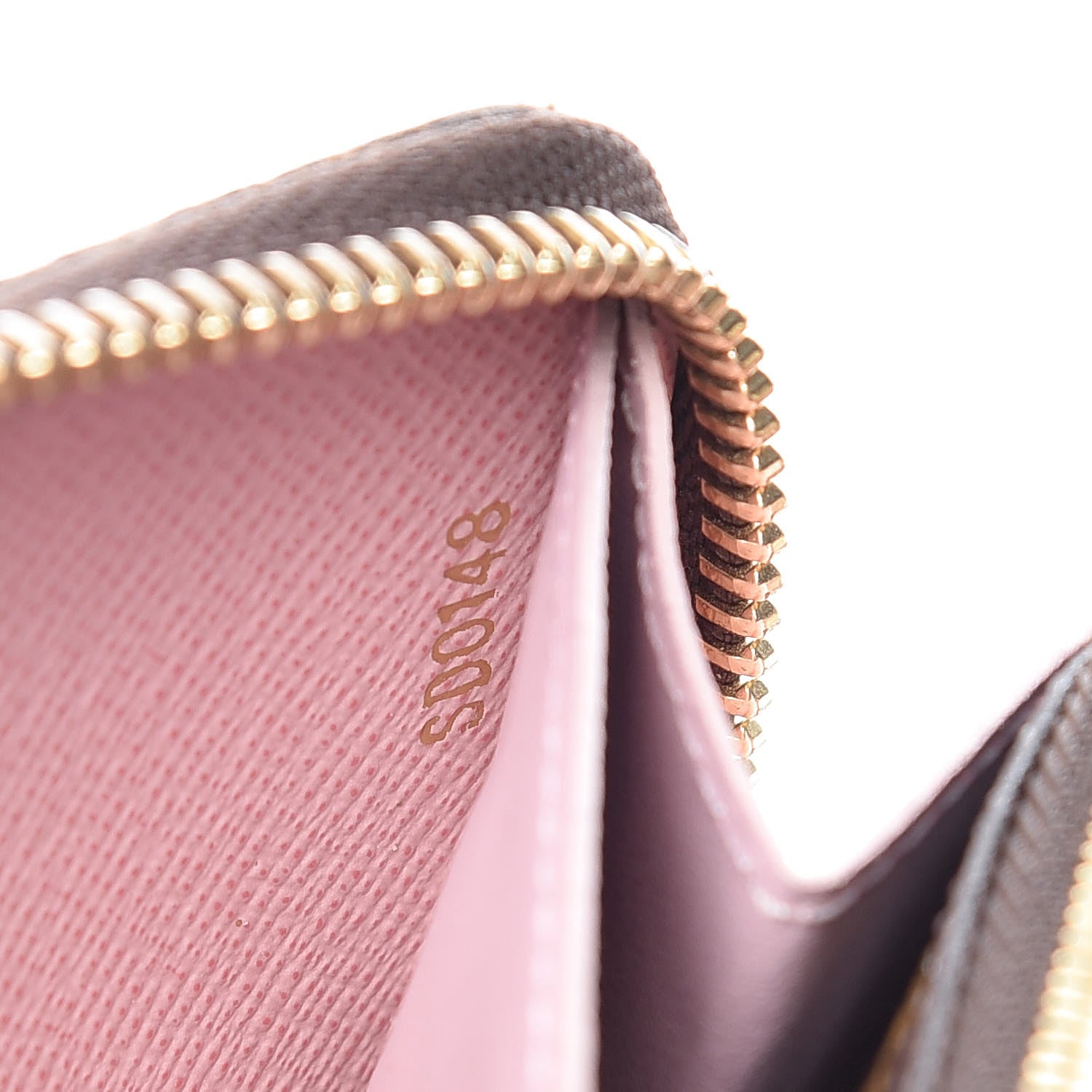 Louis Vuitton Monogram Clemence Wallet Rose Ballerine 9 of 10