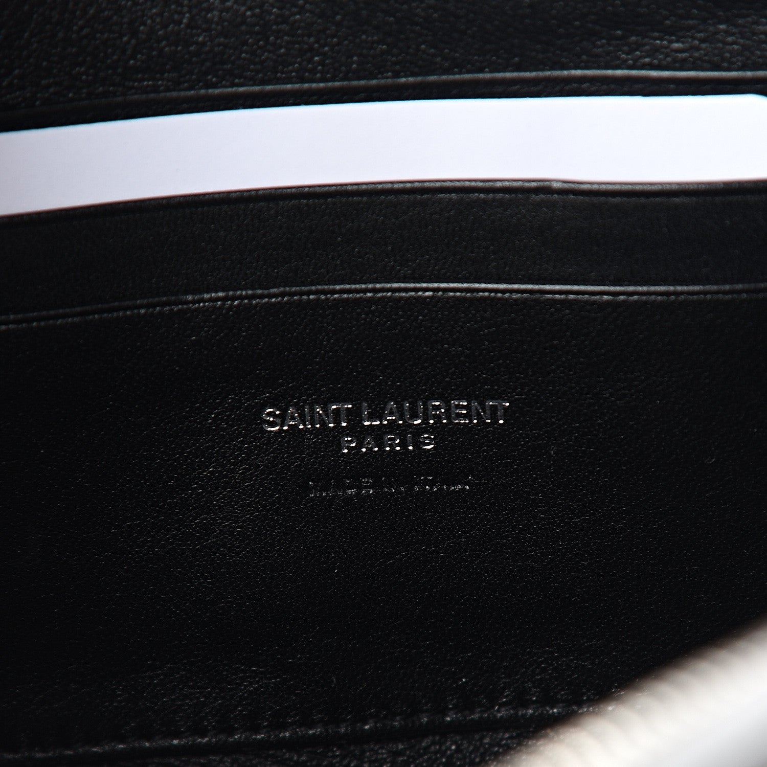 Saint Laurent Grain De Poudre Matelasse Monogram Mini Lou Camera Bag Granite 6 of 9