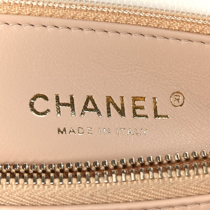 Chanel Caviar Quilted Small Coco Handle Flap White 5 of 8