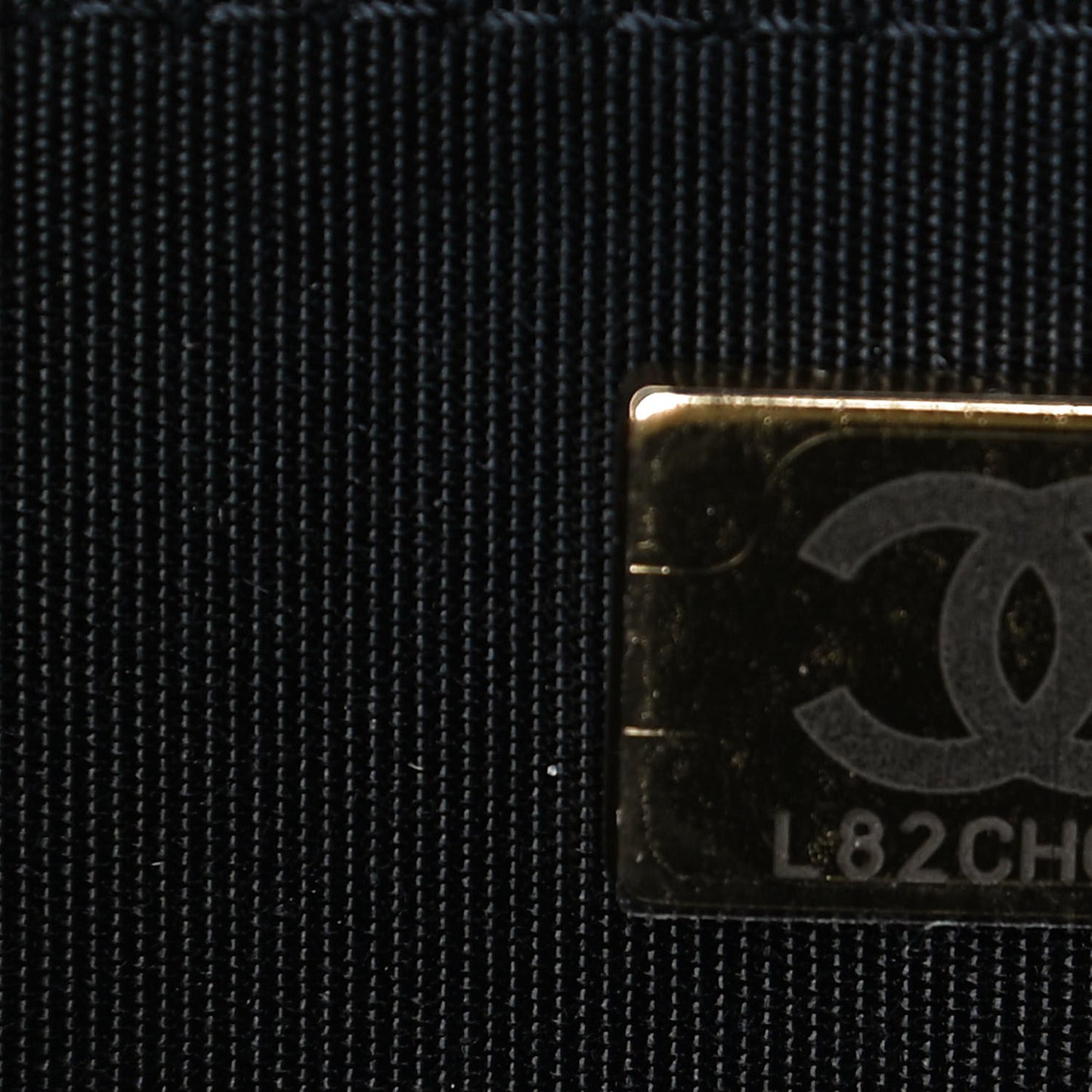 Lambskin Quilted Trendy CC Wallet On Chain WOC Black