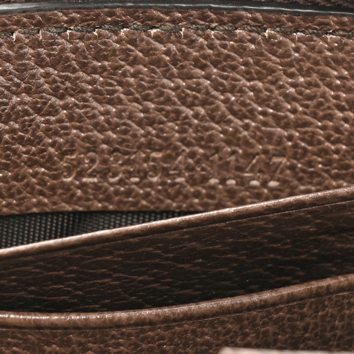Gucci GG Supreme Monogram Web Geometric Ophidia Zip Around Wallet Beige Multicolor Brown Sugar 10 of 13