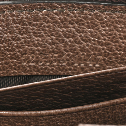Gucci GG Supreme Monogram Web Geometric Ophidia Zip Around Wallet Beige Multicolor Brown Sugar 10 of 13