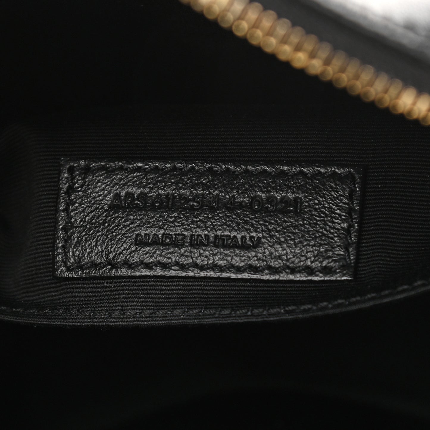 Calfskin Matelasse Monogram Lou Camera Bag Black