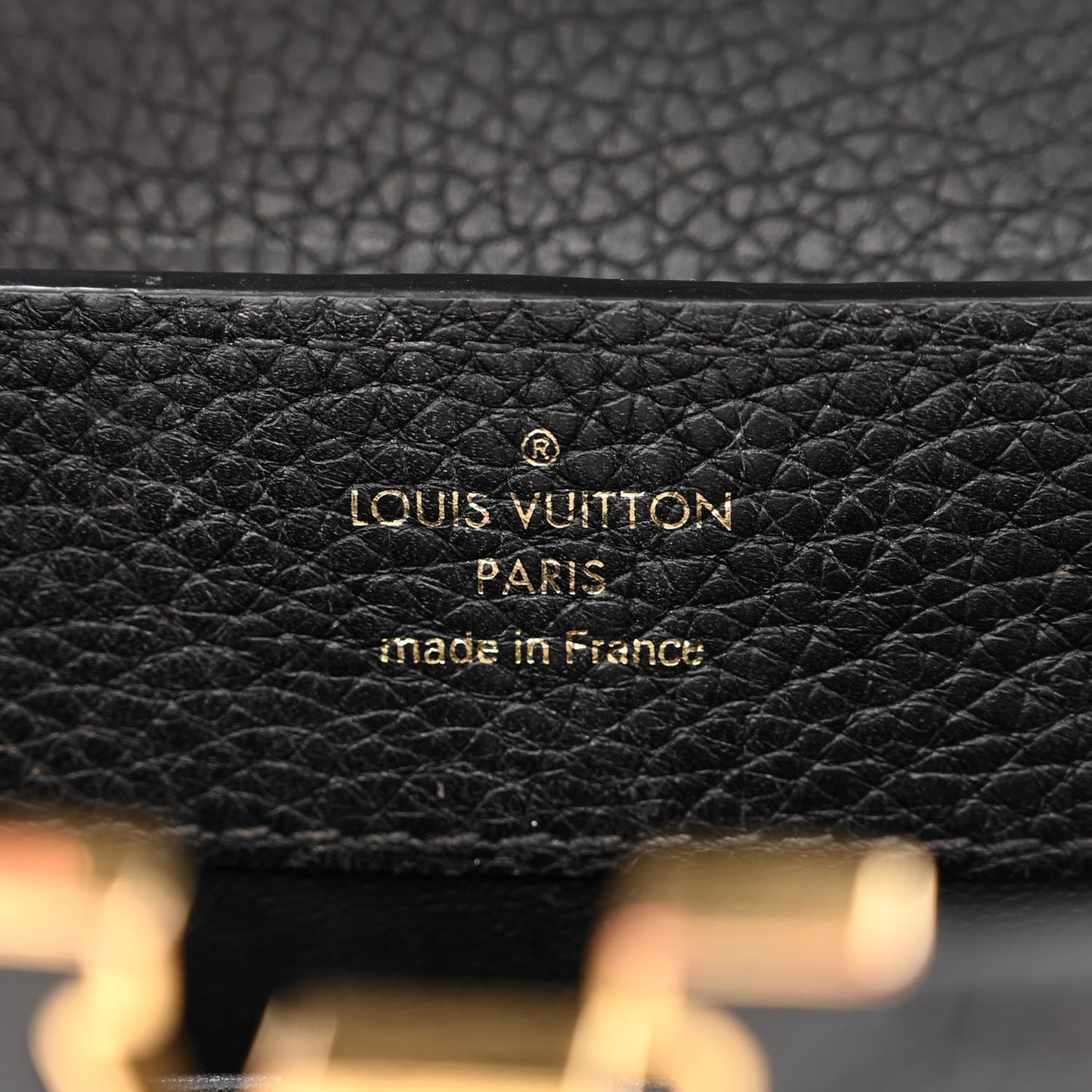 Taurillon Mini Capucines Black