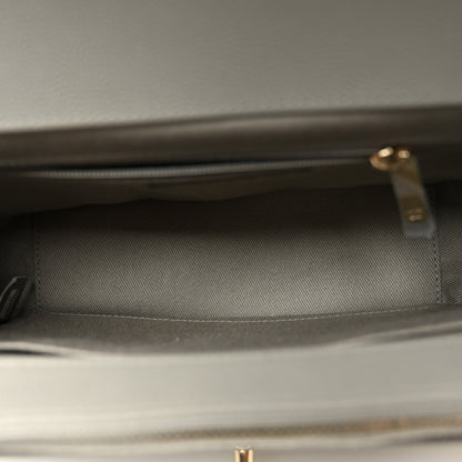 Chanel Caviar Quilted Medium Business Affinity Flap Grey 5 of 10