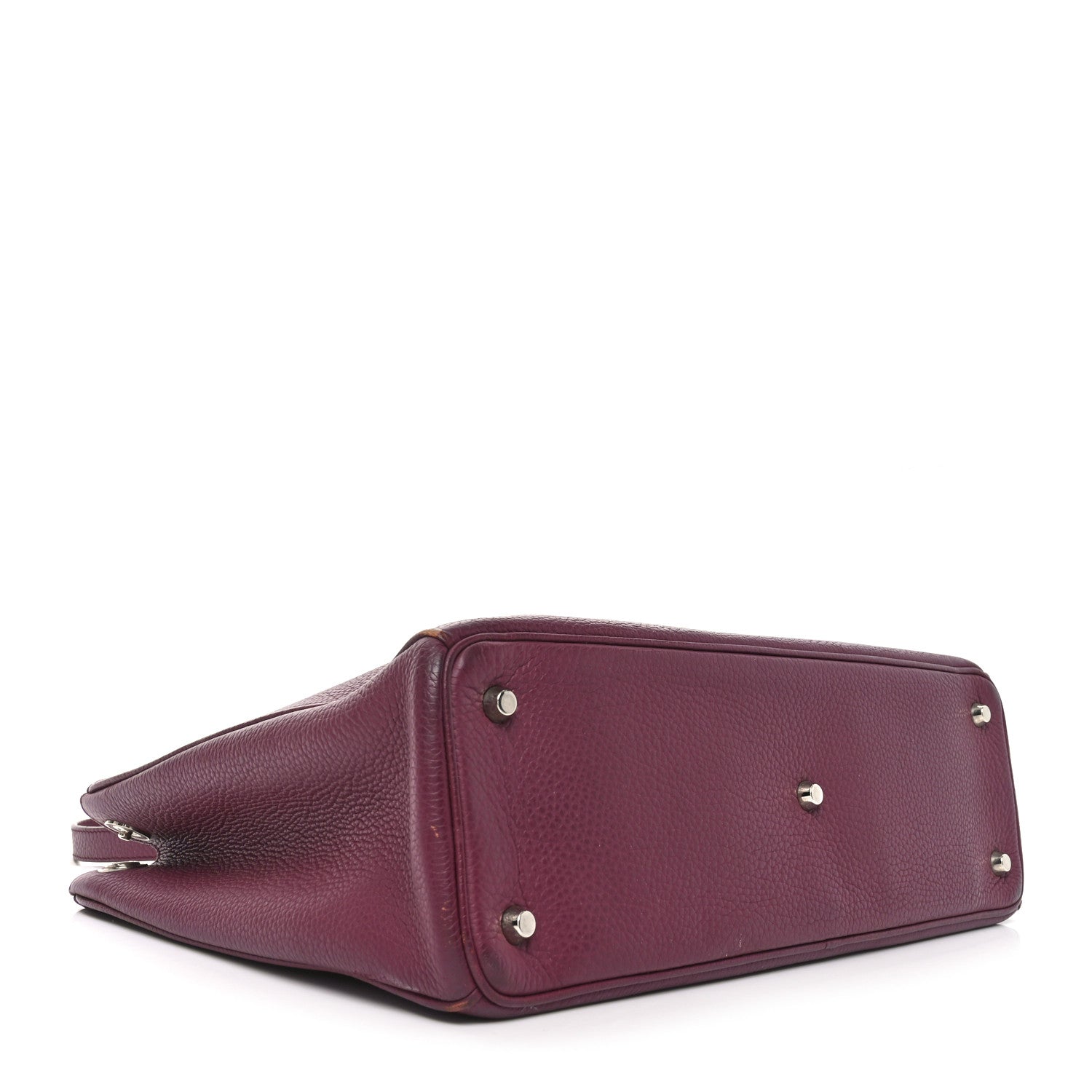 Christian Dior Bullcalf Large Diorissimo Tote Purple 4 of 10