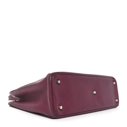 Christian Dior Bullcalf Large Diorissimo Tote Purple 4 of 10