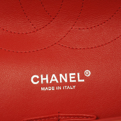 Chanel Lambskin Quilted Jumbo Double Flap Red 6 of 7