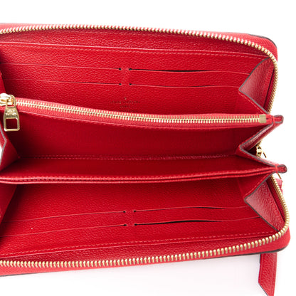 Louis Vuitton Empreinte Zippy Wallet Cherry 5 of 8