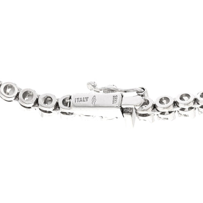 Parker & West by FASHIONPHILE 14K White Gold Diamond 10.03ctw Graduated Necklace 5 of 5