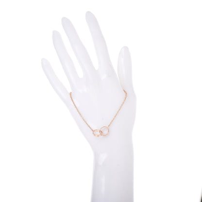 Cartier 18K Pink Gold Interlocking LOVE Bracelet 2 of 7