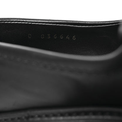 Chanel Lambskin Quilted CC Turnlock Loafers 37 Navy 14 of 18