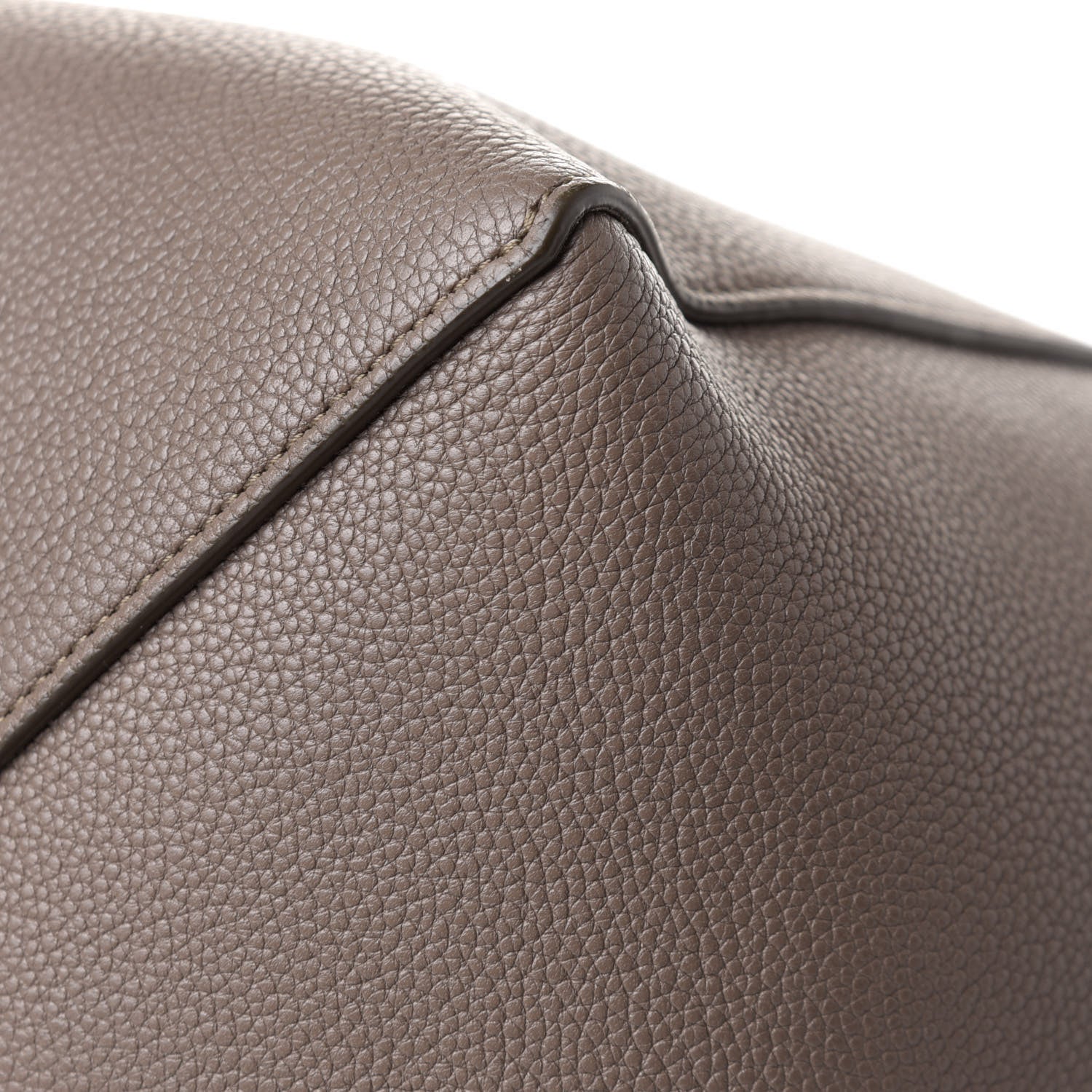 Celine Soft Grained Calfskin Medium Belt Cabas Phantom Taupe 9 of 11