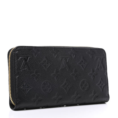 Louis Vuitton Empreinte Zippy Wallet Black 3 of 8