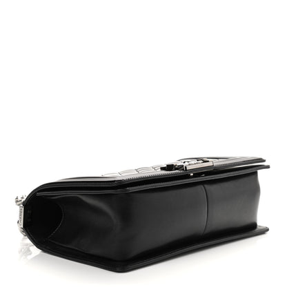 Chanel Patent Calfskin Quilted Medium Boy Flap Black 4 of 11