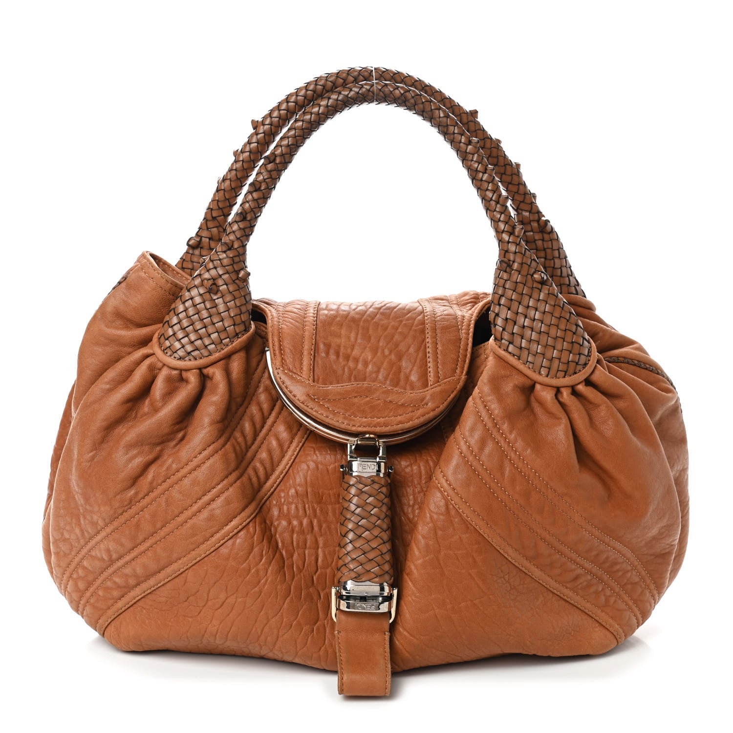Fendi Nappa Nuvolata Spy Honey 1 of 11