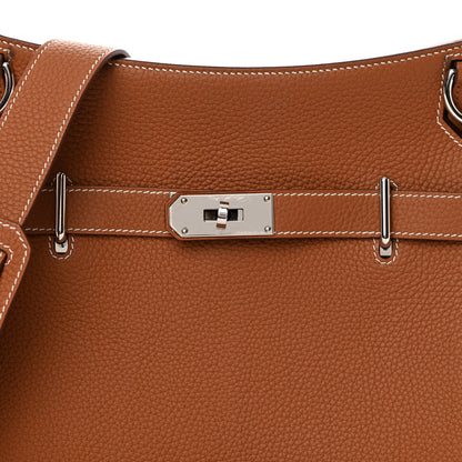 Hermes Taurillon Clemence Jypsiere 31 Gold 8 of 16