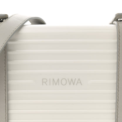 Rimowa Gloss Polycarbonate Personal Cross-Body Bag White Grey 7 of 17