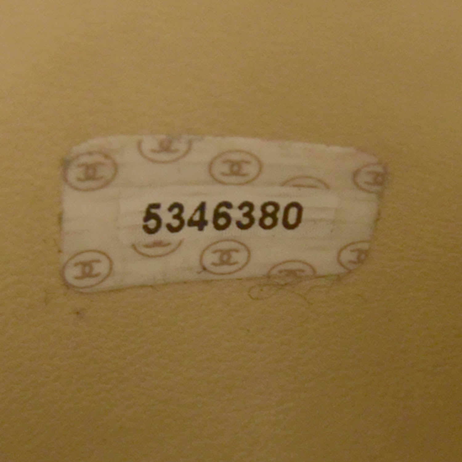 Chanel Caviar Cosmetic Bag Yellow 9 of 11