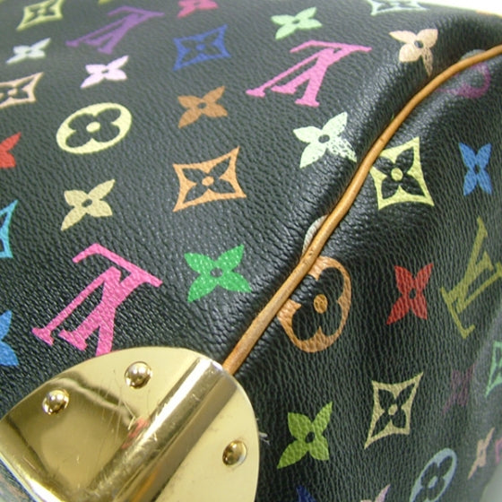 Monogram Multicolor Speedy 30 Black