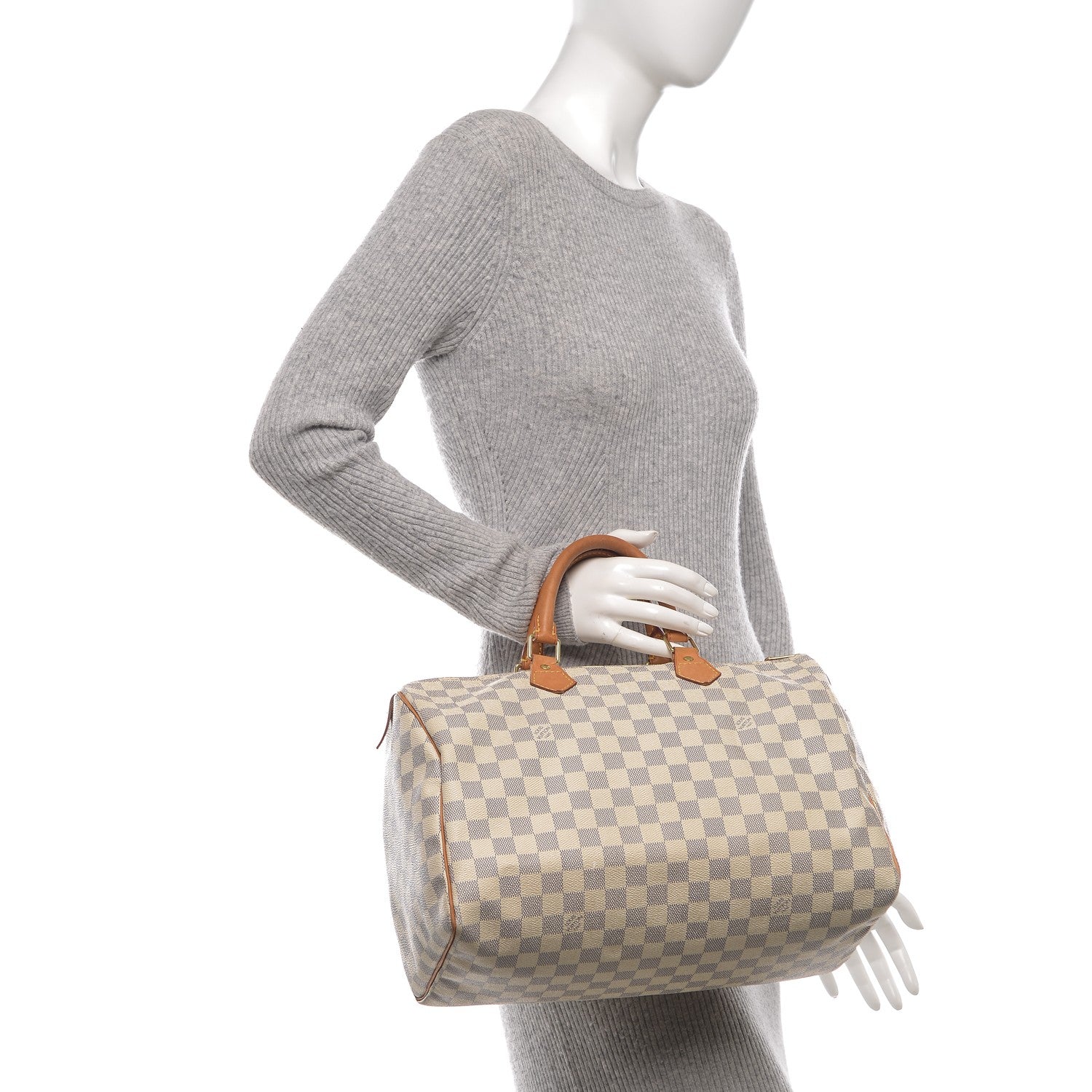 Louis Vuitton Damier Azur Speedy 35 2 of 10