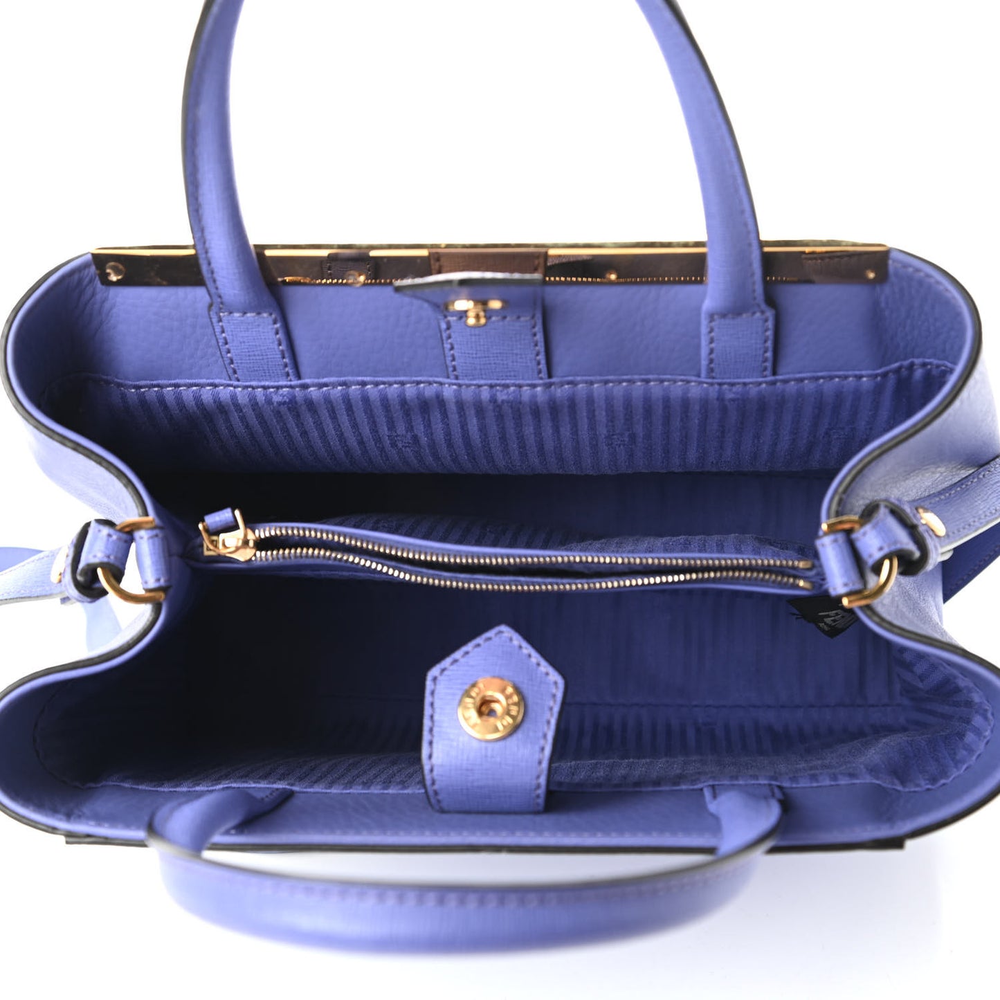 Vitello Elite Petite 2Jours Tote Viola Cassis