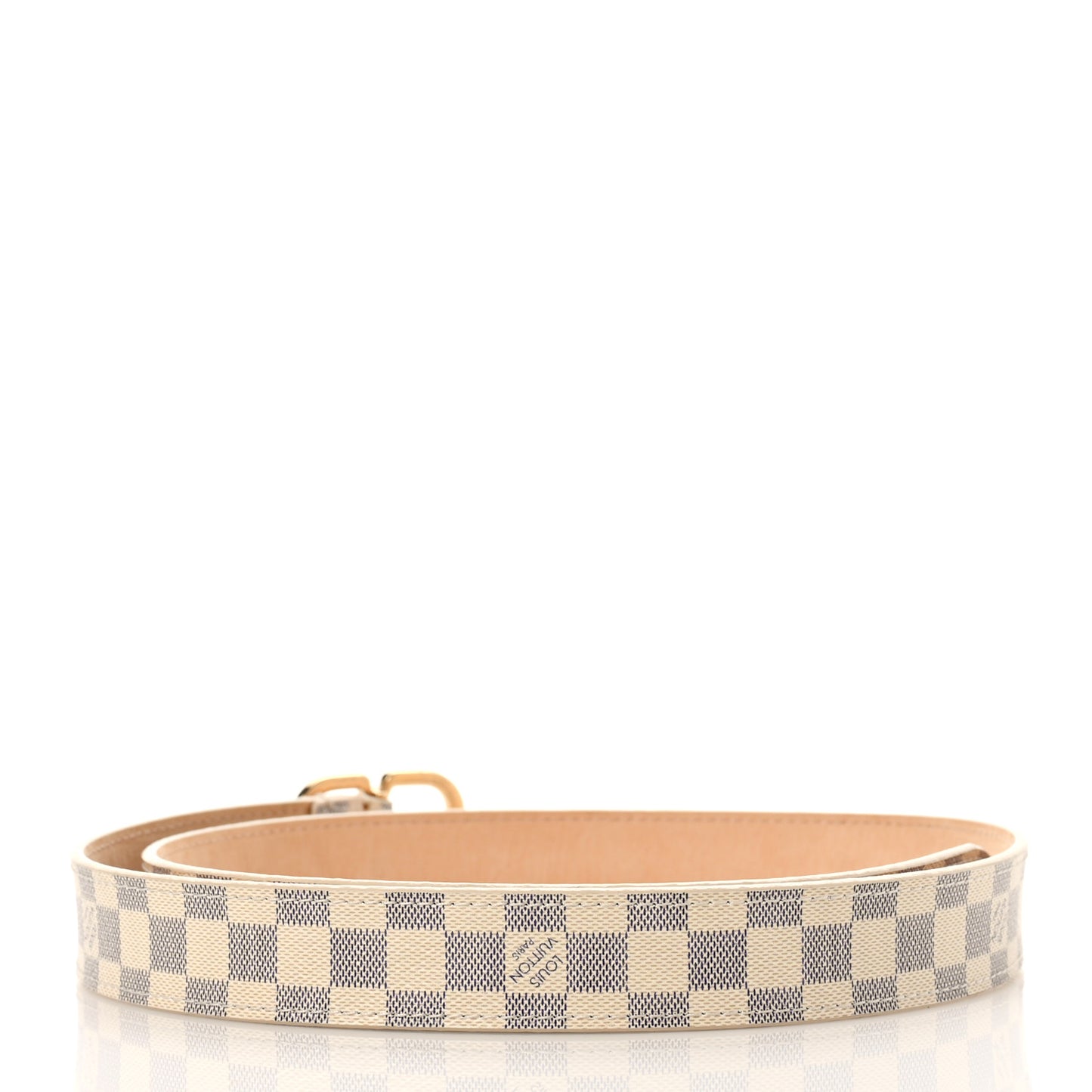 Damier Azur 25mm Mini Belt 80 32