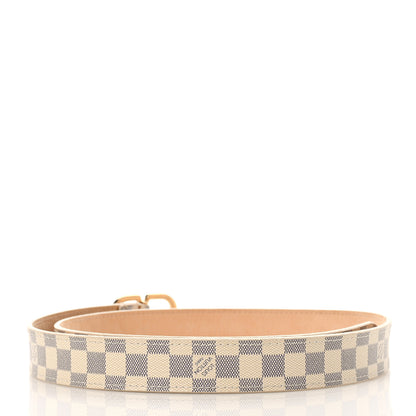 Louis Vuitton Damier Azur 25mm Mini Belt 80 32 2 of 6