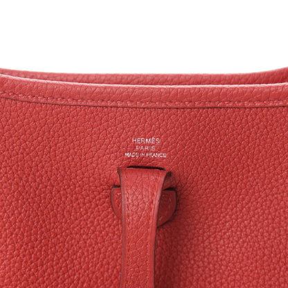 Hermes Taurillon Maurice Evelyne TPM Rouge Piment 8 of 11