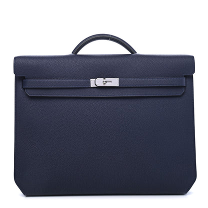 Hermes Togo Kelly Depeches 36 Bleu Nuit 1 of 7