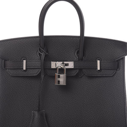 Hermes Togo Birkin 25 Black 8 of 11