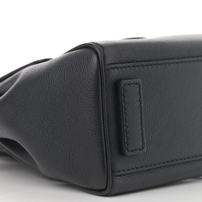 Versace Grained Calfskin Small La Medusa Top Handle Bag Black 8 of 13
