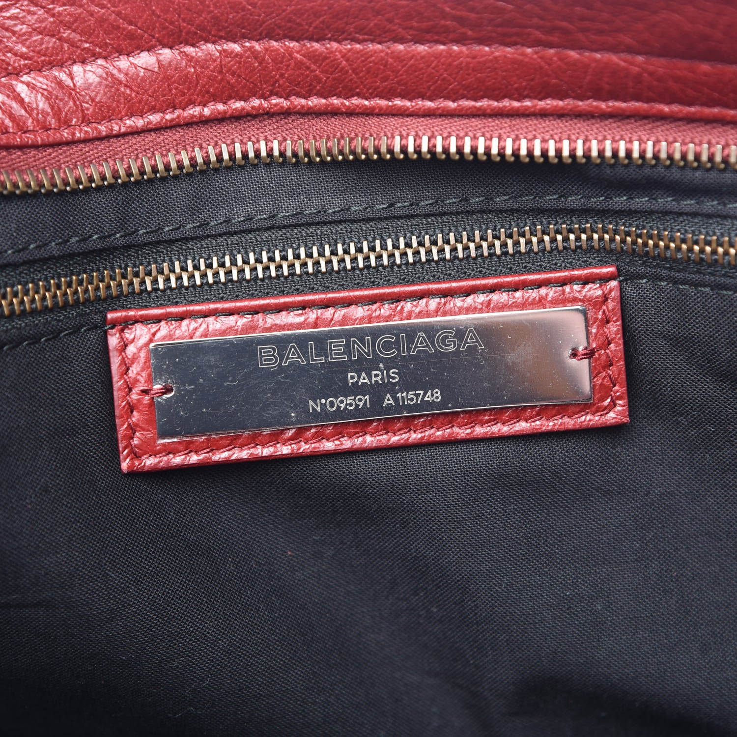Balenciaga Agneau Arena Classic Hardware City Brique 7 of 10