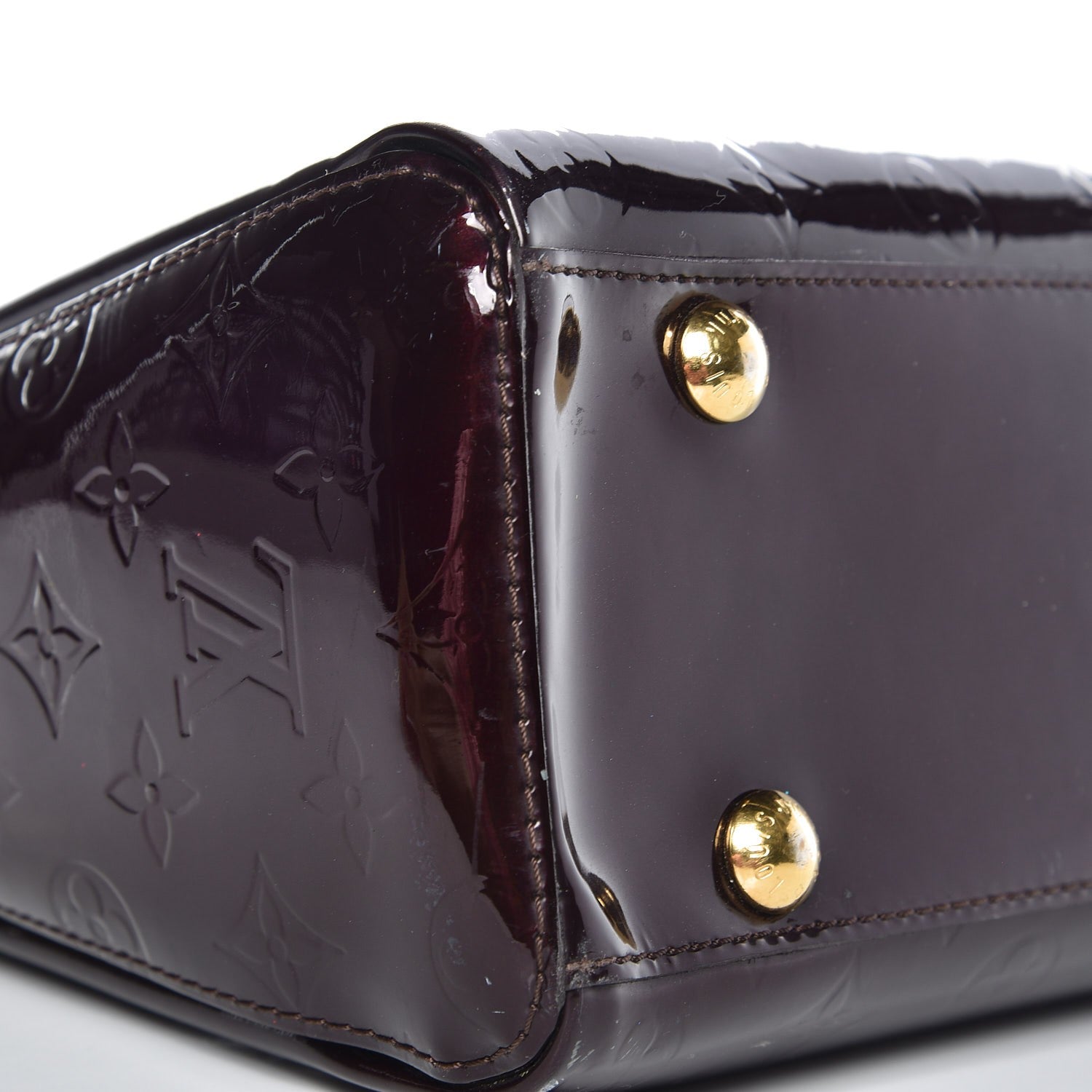 Louis Vuitton Vernis Melrose Avenue Amarante 7 of 9
