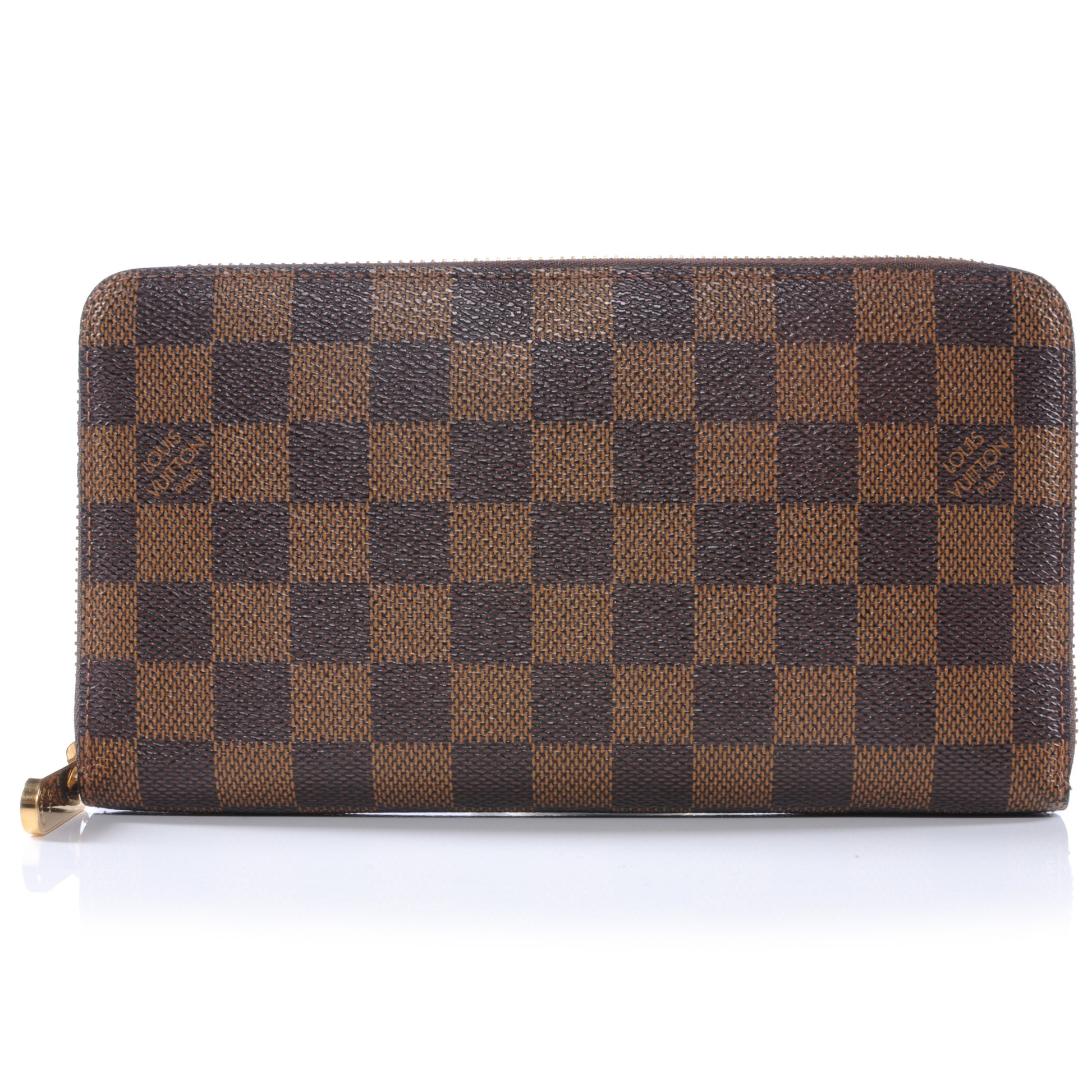 Louis Vuitton Damier Ebene Zippy Organizer Wallet 1 of 7