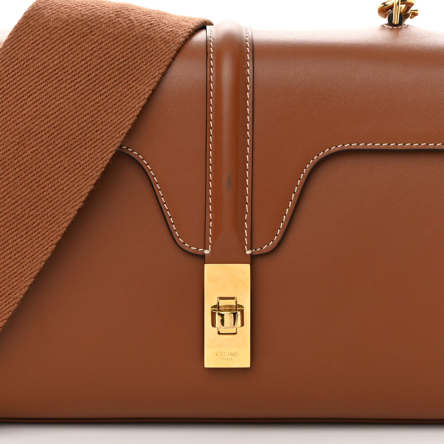Smooth Calfskin Teen Soft 16 Shoulder Bag Tan