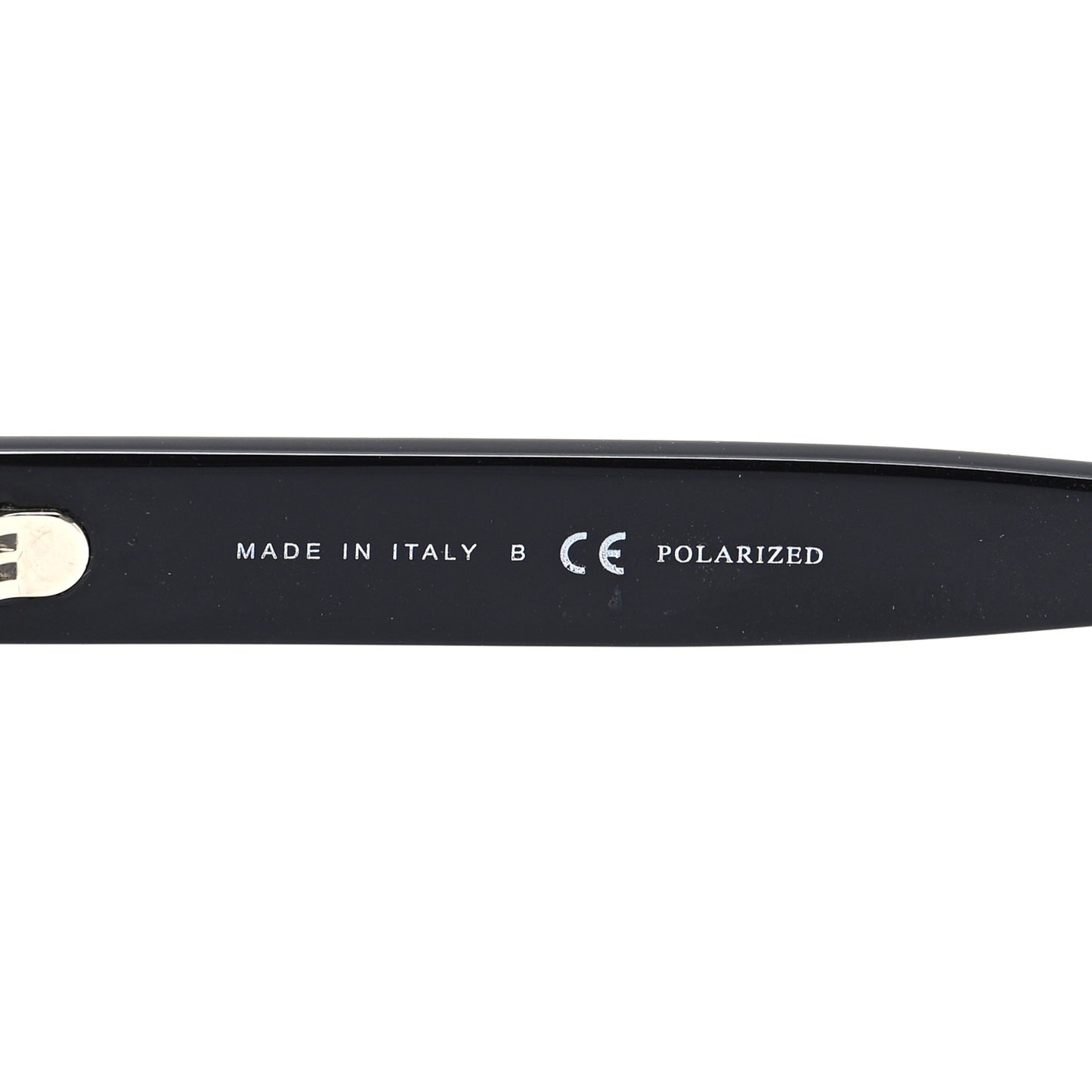 Acetate Polarized Square Sunglasses 5408 Black