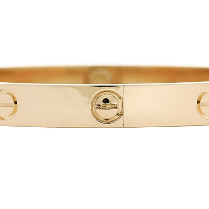 Cartier 18K Yellow Gold LOVE Bracelet 18 4 of 7
