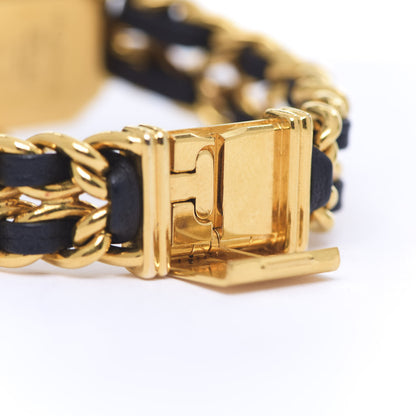 Chanel Stainless Steel Lambskin 20mm Chain Premiere Quartz Watch Gold L 5 of 5