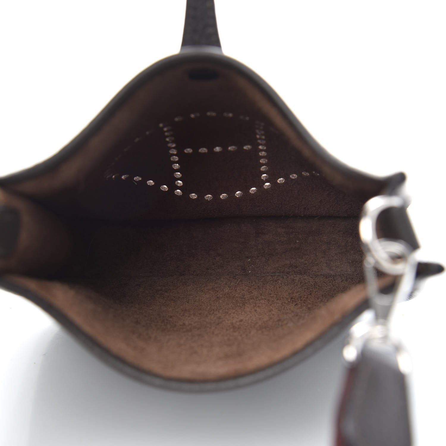 Hermes Taurillon Clemence Amazone Evelyne TPM Ebene Havane 5 of 10