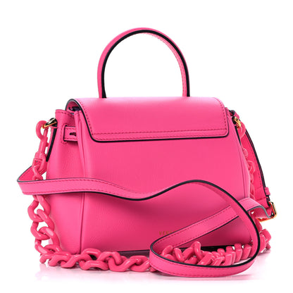 Versace Grained Calfskin Small La Medusa Top Handle Bag Fuchsia 4 of 13