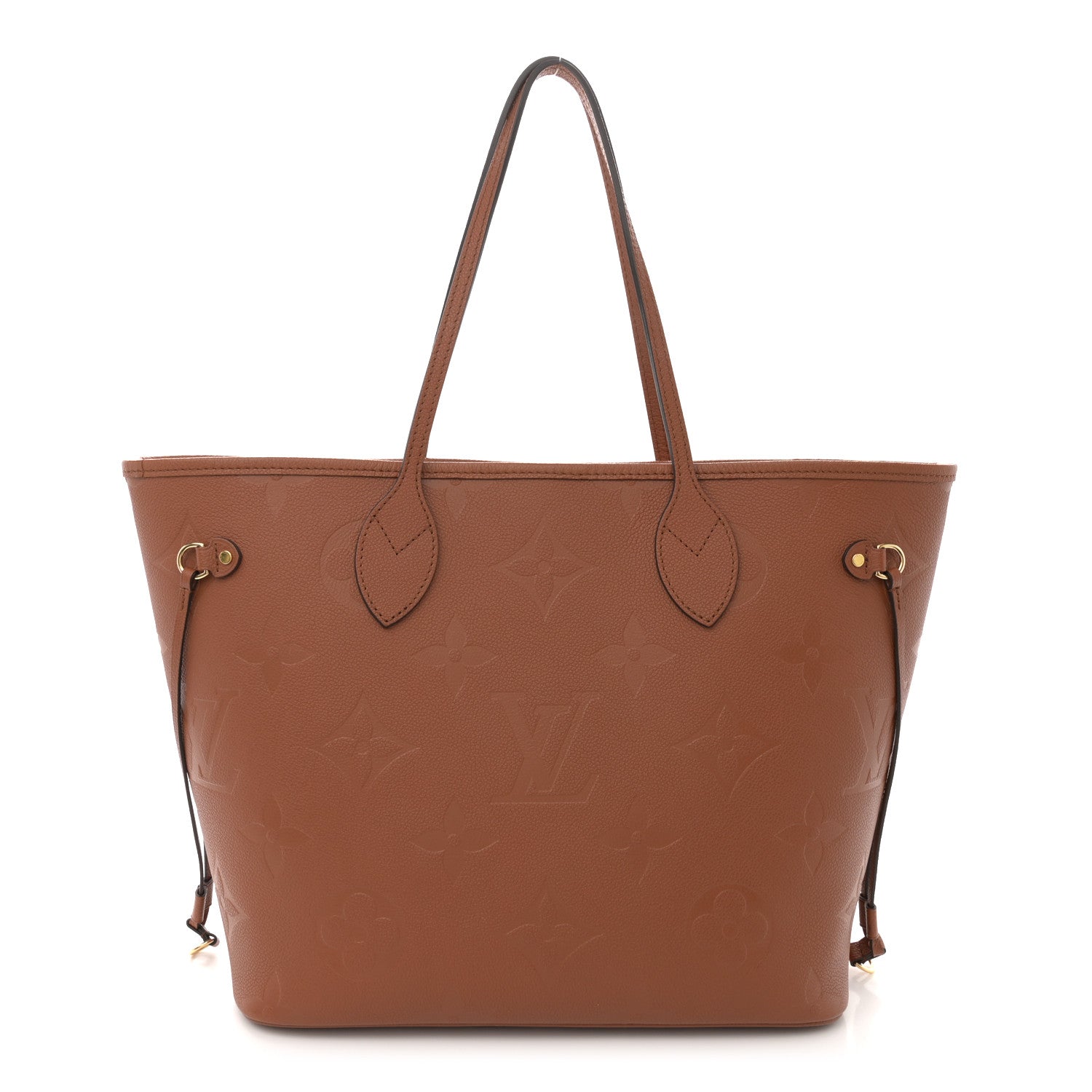 Louis Vuitton Empreinte Monogram Giant Neverfull MM Cognac 1 of 11