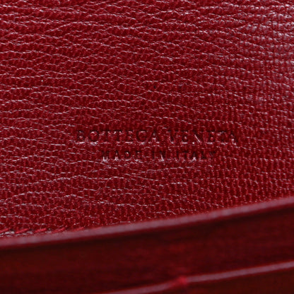 Bottega Veneta Nappa Intrecciato Continental Flap Wallet Cassis 6 of 7