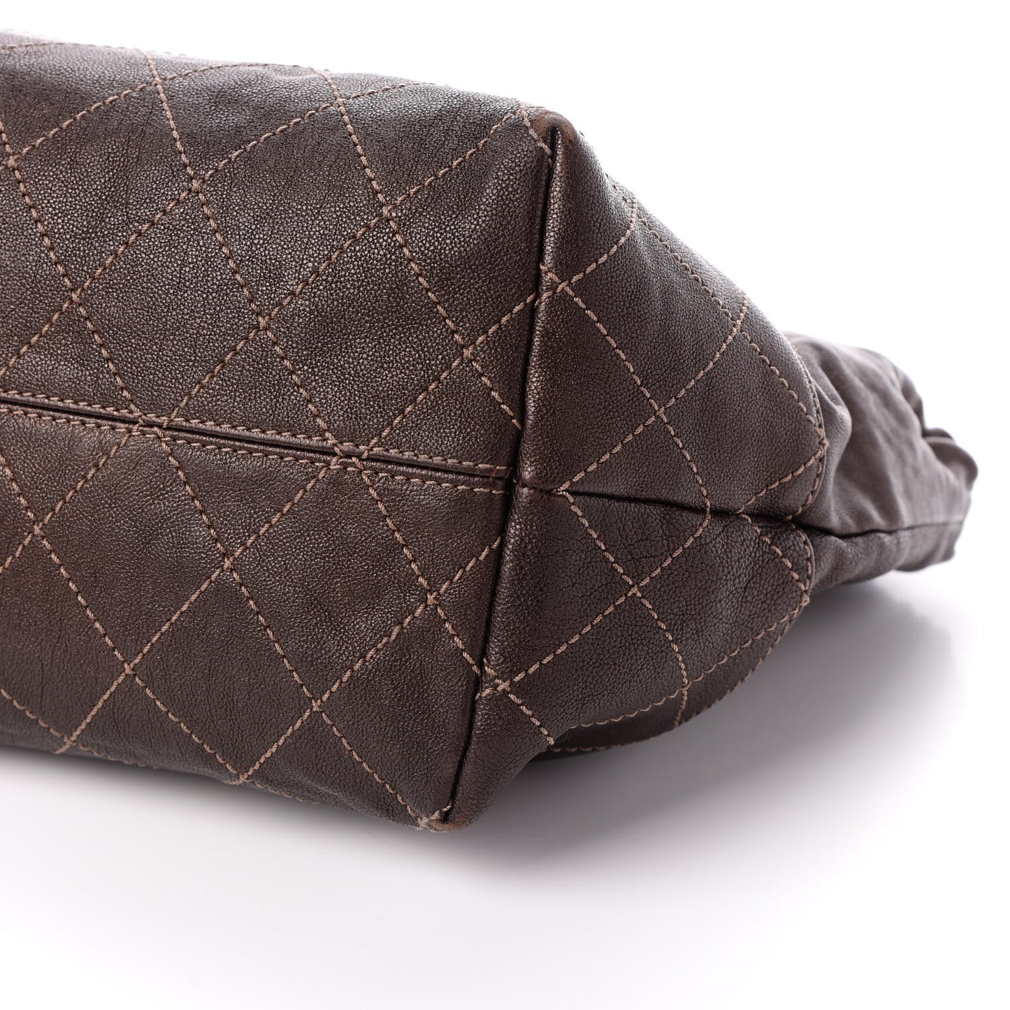 Metallic Calfskin Baby Coco Cabas Bronze