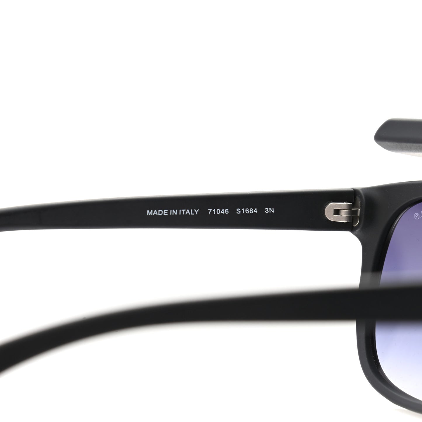 Acetate Visor Sunglasses 71046 Matte Black