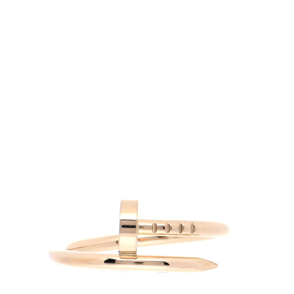 Cartier 18K Yellow Gold Small Juste Un Clou Ring 50 5.25 1 of 7