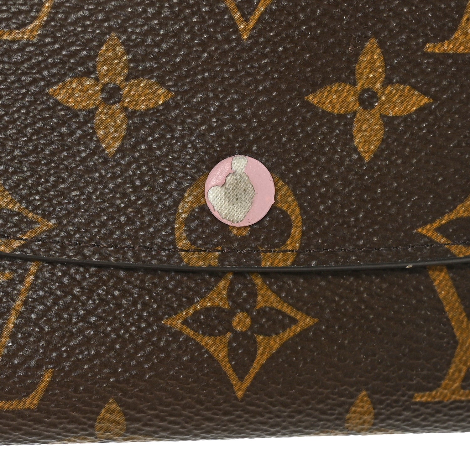 Louis Vuitton Monogram Emilie Wallet Rose Ballerine 8 of 9