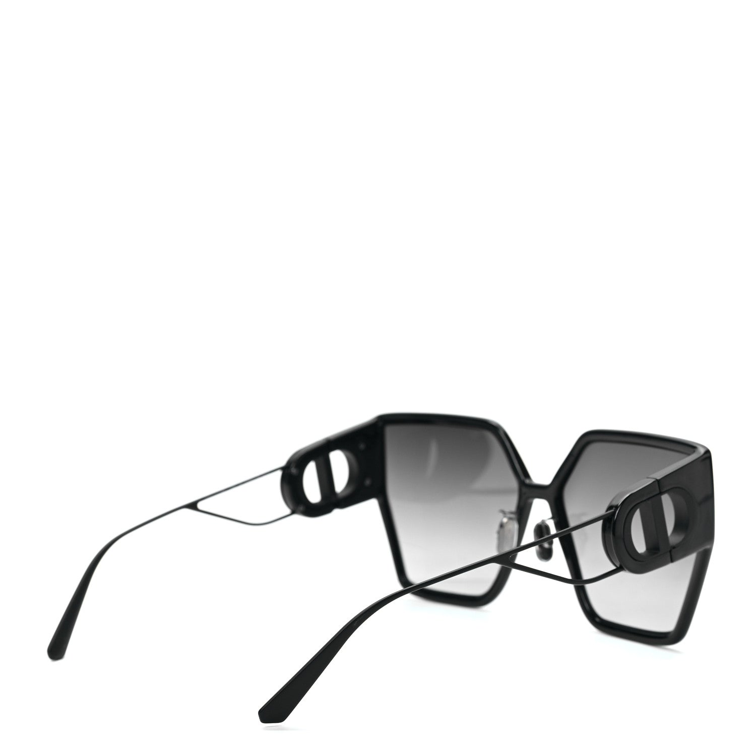 Christian Dior Rectangular 30 Montaigne 1 Sunglasses Black 4 of 6