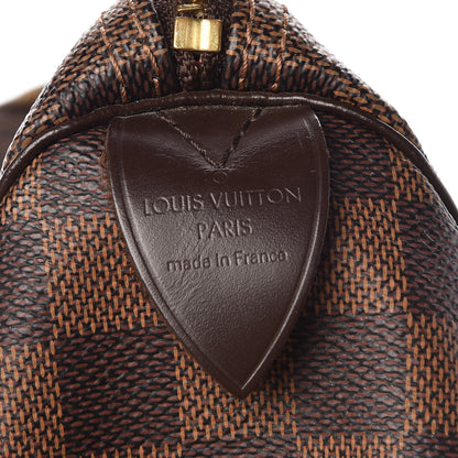 Louis Vuitton Damier Ebene Speedy 25 6 of 9